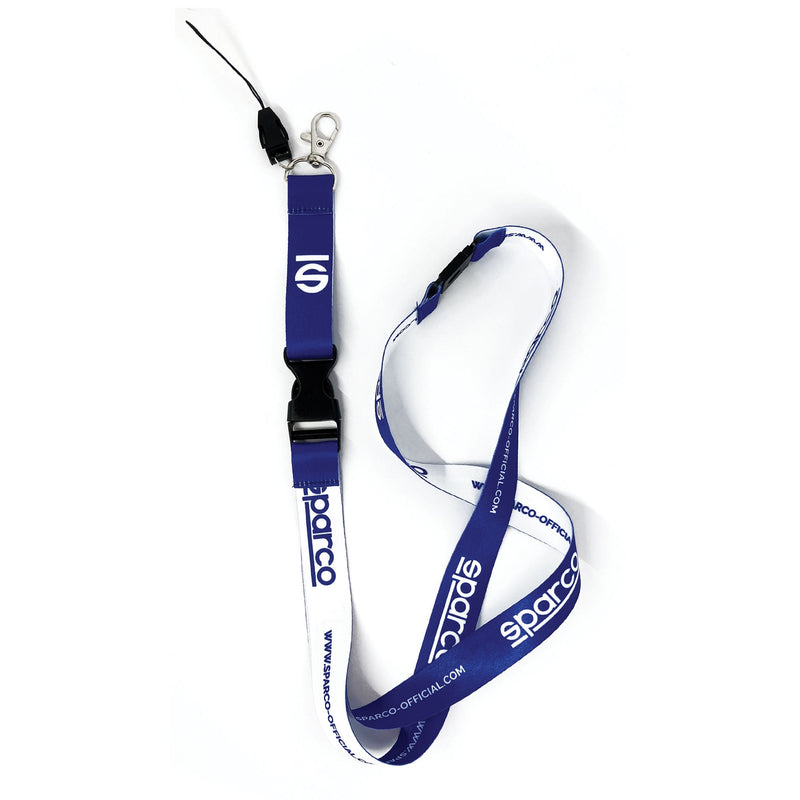 Sparco Official Lanyard - Blue — 