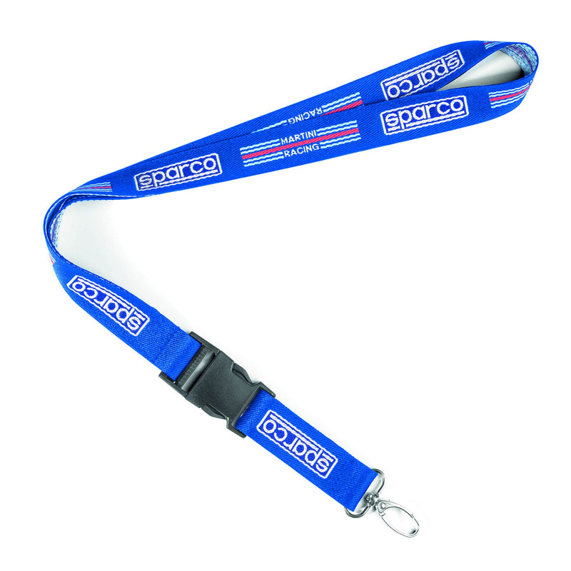 Sparco Martini Racing Lanyard - Blue — 
