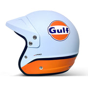 Sparco J-Pro ECE 22.06 Helmet - Gulf and Martini Racing — Celeste