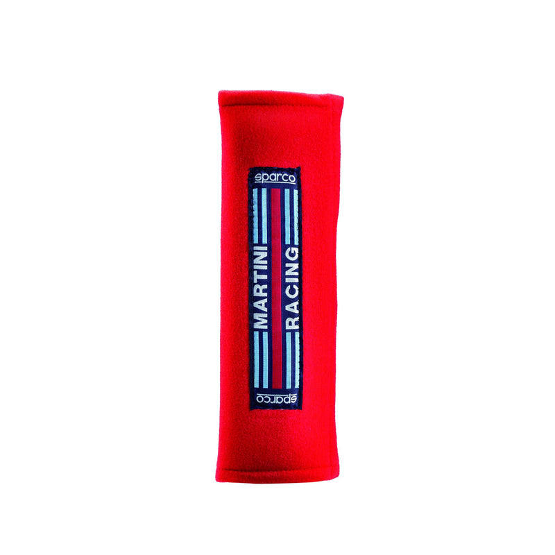 Sparco Harness Pads Martini Racing - Pair — Red