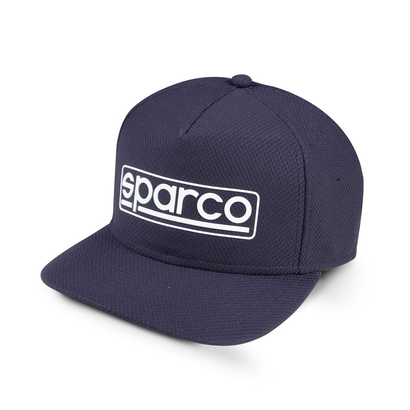 Sparco Stretch Cap - Navy — Navy blue