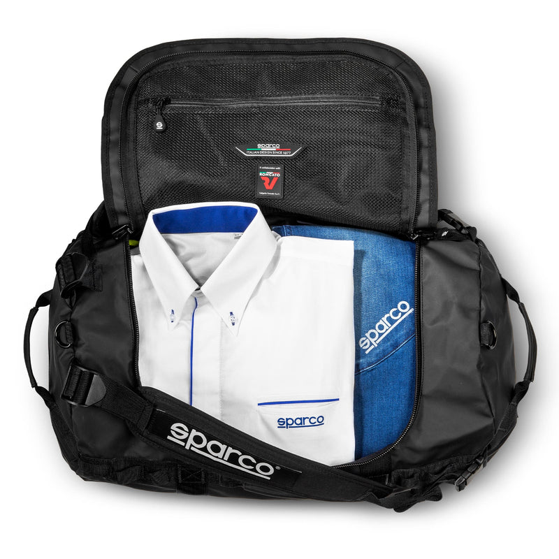 Sparco Dakar-S Duffel Bag - Black — Black