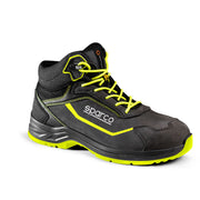 Sparco Safety Shoes S3S Indy-H Juri ESD Unisex Dark Grey/Fluorescent Yellow — Dark grey/Fluorescent yellow