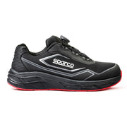 Sparco Safety Shoes S1PS Teamwork+ Rotor Sneaker Unisex Black/Red — Black/Red