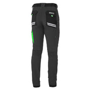 Sparco Tech Light Kansas Work Trousers — Grey/Green