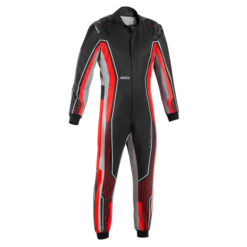 Sparco Superleggera-K Karting Suit — Black/Red