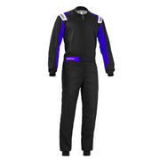 Sparco Rookie Karting Suit — Black/Red