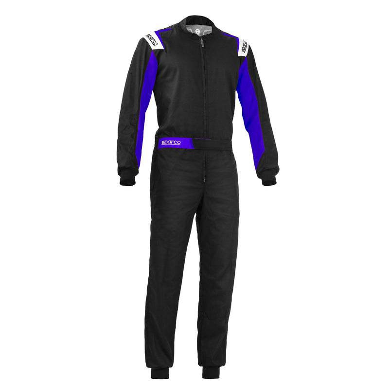 Sparco Rookie Karting Suit — Black/Red