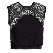 Sparco SJ Pro K-3 Karting Rib Protection Vest — Black/White