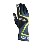 SPARCO RUSH FOR KARTING - Gray / Fluo Yellow / 4 - Karting Gloves