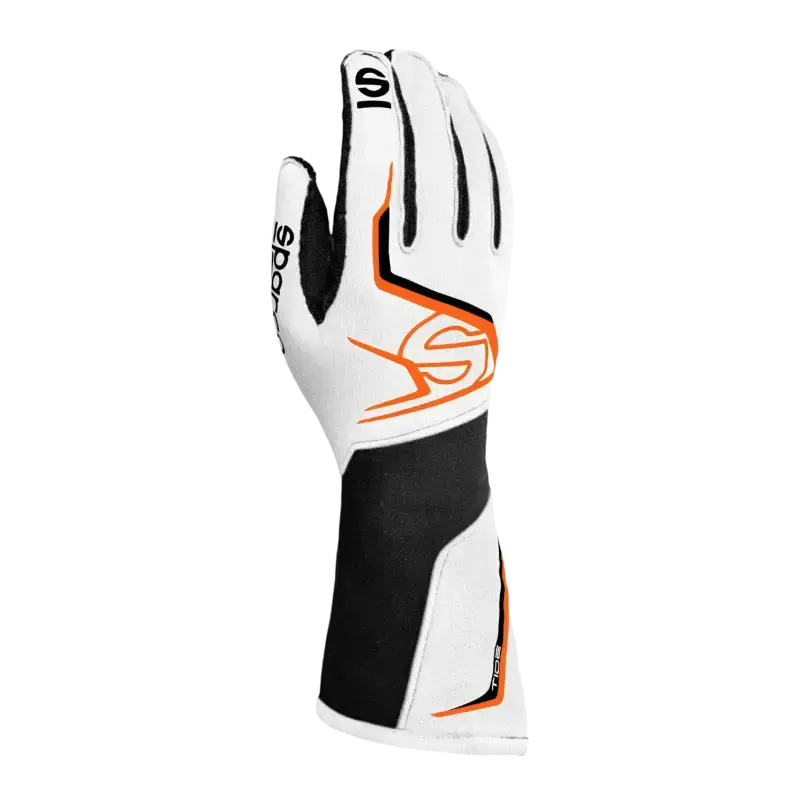 SPARCO TIDE-K For Karting - Black / Fluo Orange / 10 - Karting Gloves