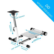 Wheel Stand Pro DD for Logitech, Fanatec, Moza Racing R9, R12 - Sim Race Webshop B.V.